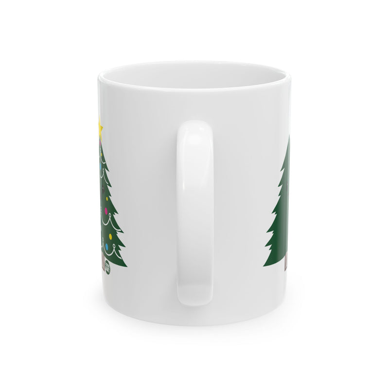 Load image into Gallery viewer, Xmas Tree Whore Mug, Big Girl Panties Mug, Big Girl Coffee Mug, christmas, xmas, santa, holiday
