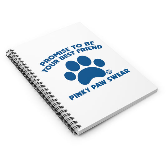 Promise to be Your Best Friend Dog Spiral Notebook - Ruled Line, Cute Dog Notebook