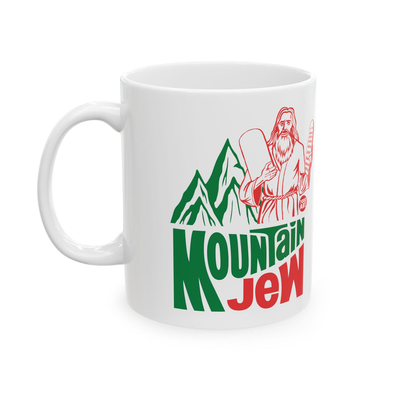 Load image into Gallery viewer, Mountain Jew Mug, Funny Mugs for Him, Sarcastic Mens Mug, Funny Coffee Mug Men
