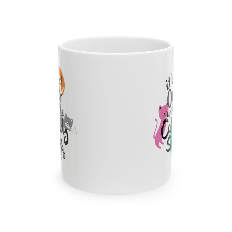 Load image into Gallery viewer, Not Over Til Cat Lady Sings Mug
