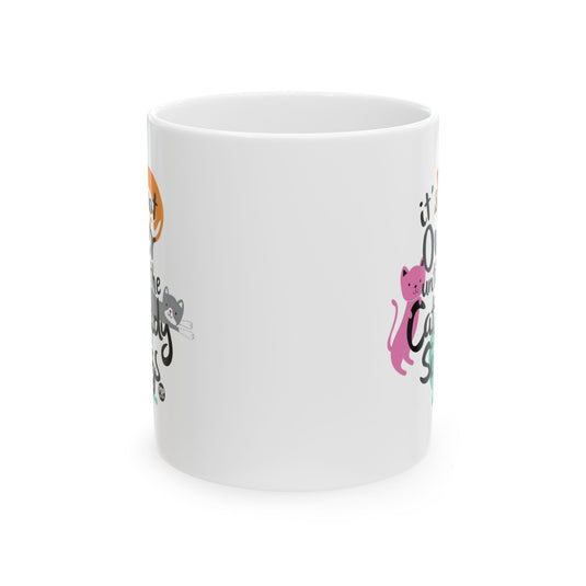 Not Over Til Cat Lady Sings Mug