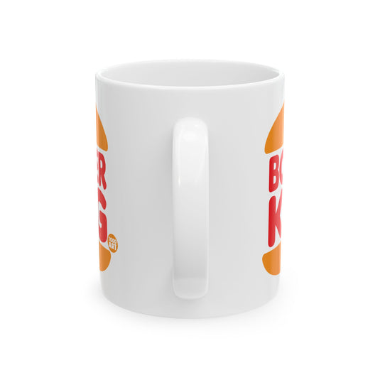 Booger King Coffee Mug, Funny Burger King Meme Mug