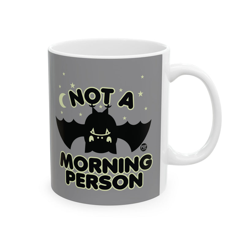 Load image into Gallery viewer, Not A Morning Person Bat Mug
