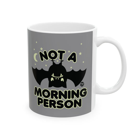 Not A Morning Person Bat Mug