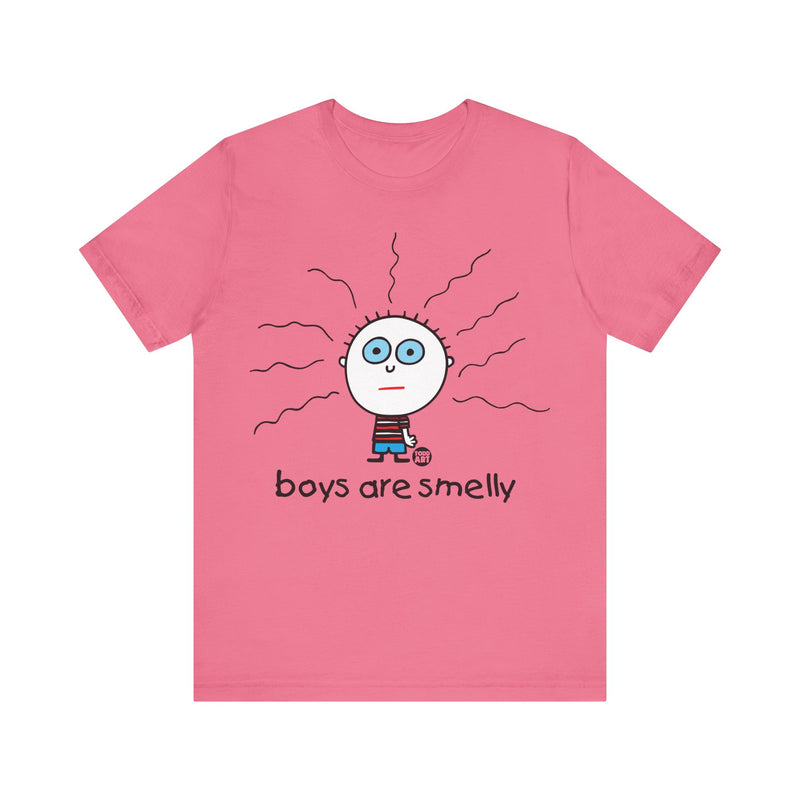 Load image into Gallery viewer, Boys are Smelly T Shirt, Funny Shirt for Her, Ladies Funny Tee, Sarcastic Shirt for Moms, Funny Lesbian Shirt
