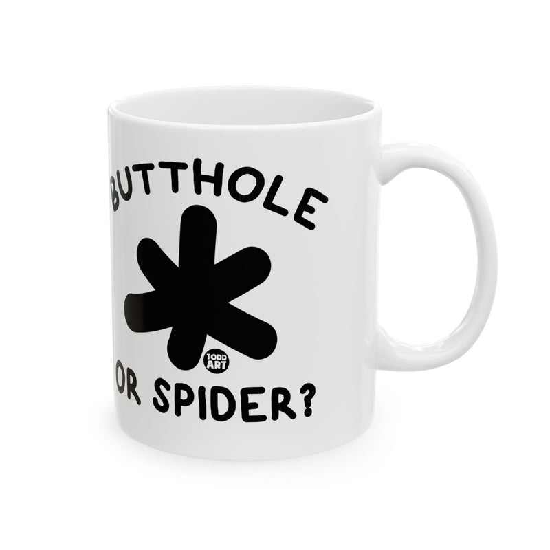 Load image into Gallery viewer, Butthole or Spider Coffee Mug
