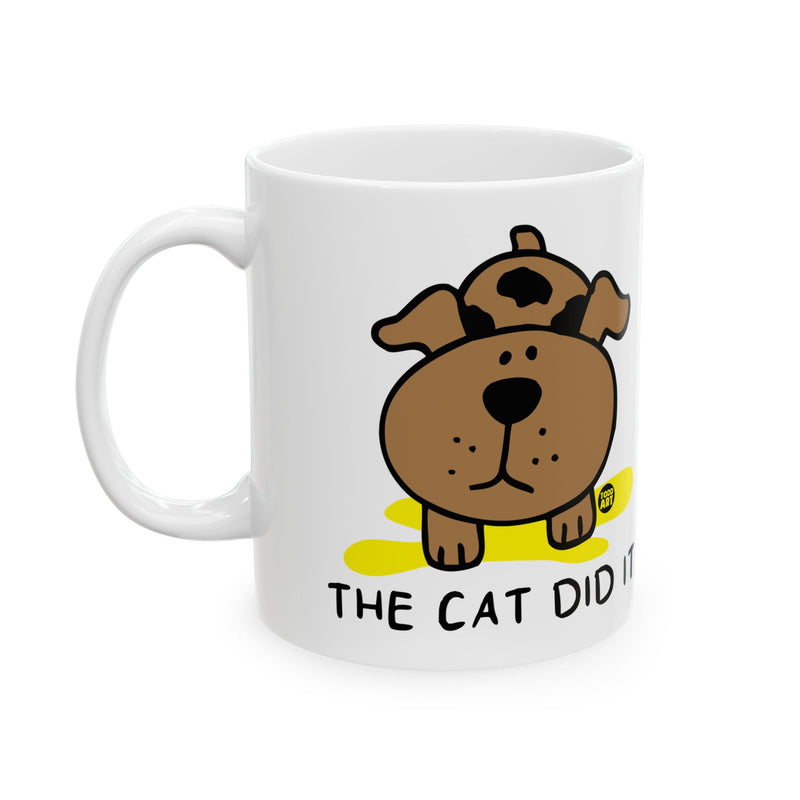 Load image into Gallery viewer, Cat Did It Mug, Funny Mugs for Him, Sarcastic Mens Mug, Funny Coffee Mug Men
