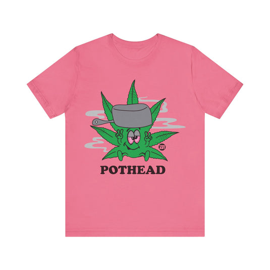 Pot Head Weed Leaf T Shirt