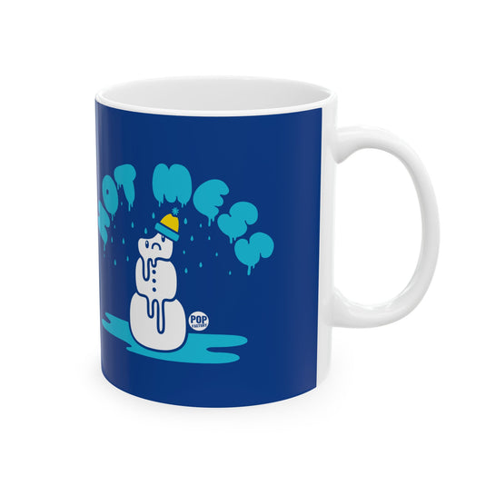 Hot Mess Snowman Mug