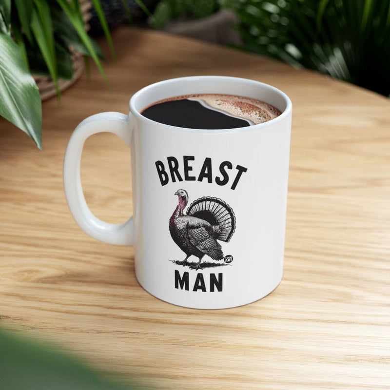 Load image into Gallery viewer, Breast Man Turkey Themed Coffee Mug
