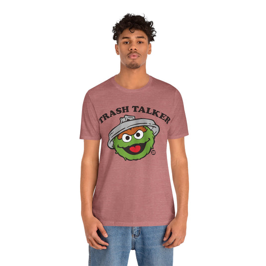 Oscar Trash Talker Parody Unisex Tee, Adult Humor Tee, Cartoon Tee Adult, Grouchy Shirt