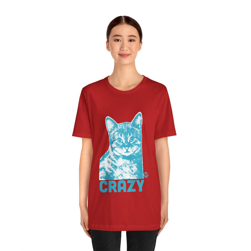 Load image into Gallery viewer, Crazy Cat Unisex Tee
