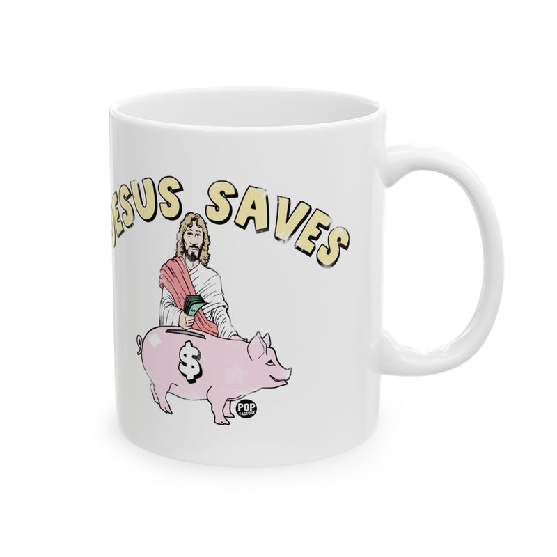 Load image into Gallery viewer, Jesus Saves Mug
