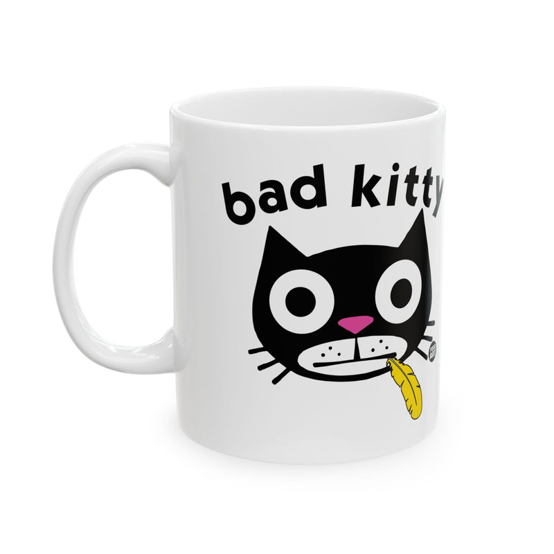 Load image into Gallery viewer, Bad Kitty Mug, Funny Bad Cat Mug, Funny Cat Owner Mug Gift
