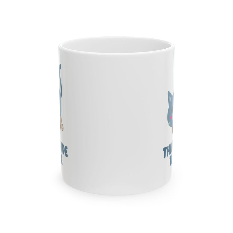 Load image into Gallery viewer, Think Inside The Box Cat Mug
