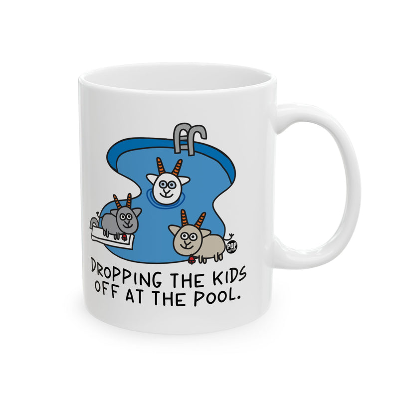 Load image into Gallery viewer, Dropping Kids Off At Pool Mug
