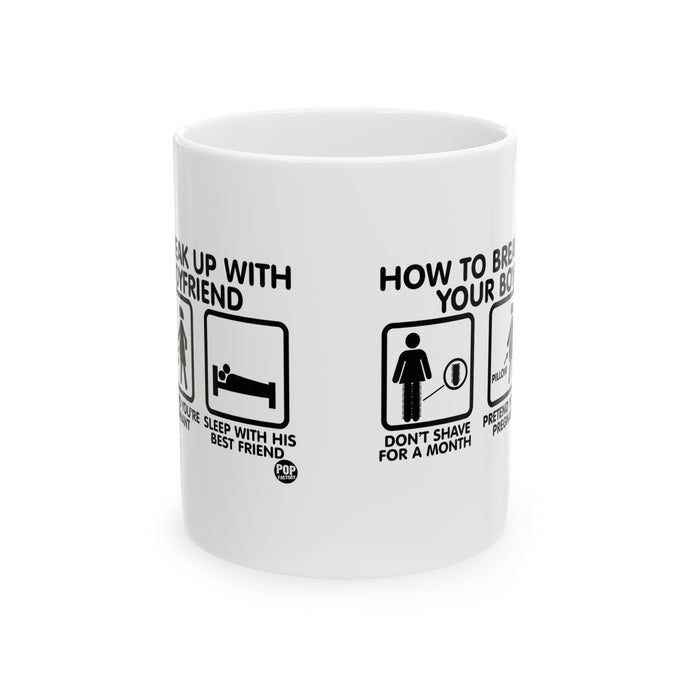 How To Break Up With Boyfriend Mug