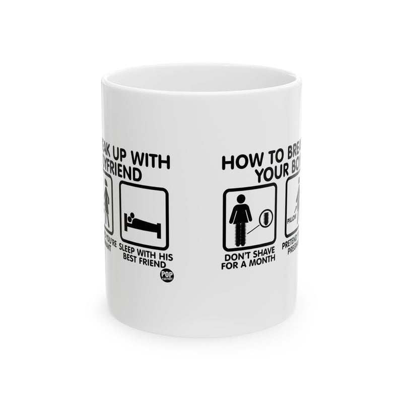 Load image into Gallery viewer, How To Break Up With Boyfriend Mug
