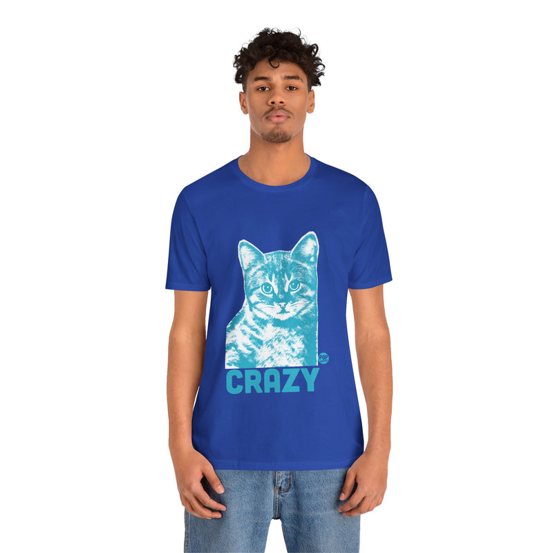 Load image into Gallery viewer, Crazy Cat Unisex Tee
