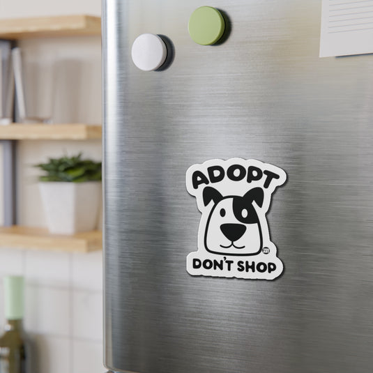 Adopt Don't Shop Dog Die-Cut Magnets, Cute Dog magnets, Dog Fridge Magnets, Dog Locker Magnets, Dog Rescue Support Magnet