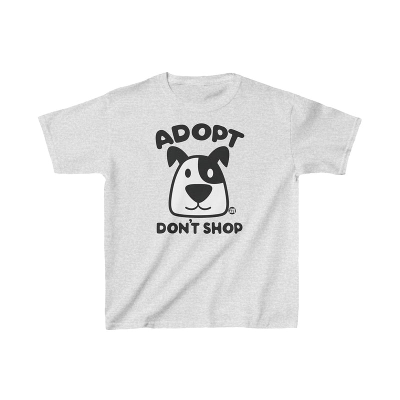 Load image into Gallery viewer, Adopt Don&#39;t Shop Dog Tee, Cute Dog Tshirt for Kids, Cute Kids Tees, Dog Shirt For Kids, Pet Adoption Kids Shirt
