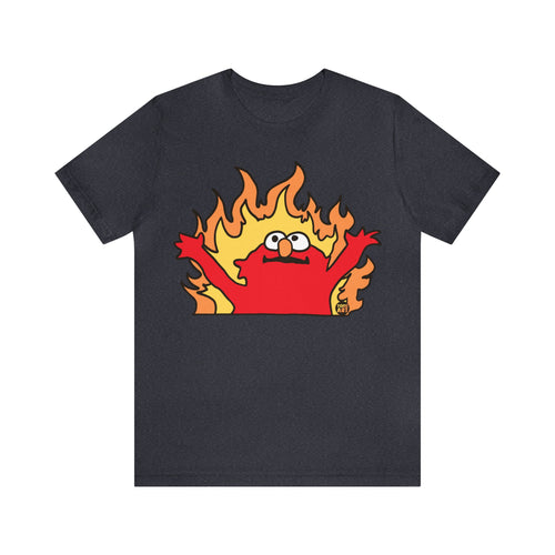 Hellmo Elmo Tshirt, Elmo Shirt Funny, Retro Tees, Elmo T-shirt Adult