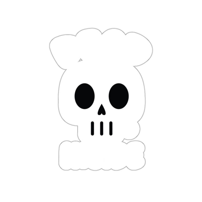 Load image into Gallery viewer, Dead Inside Cartoon Skull With Todd Art Logo sticker
