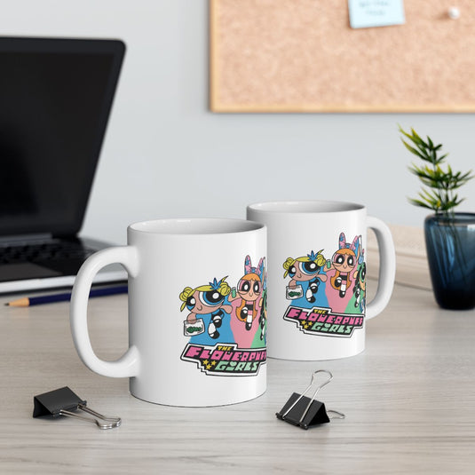 The Powerpuff Girls Colorful Cartoon Mug
