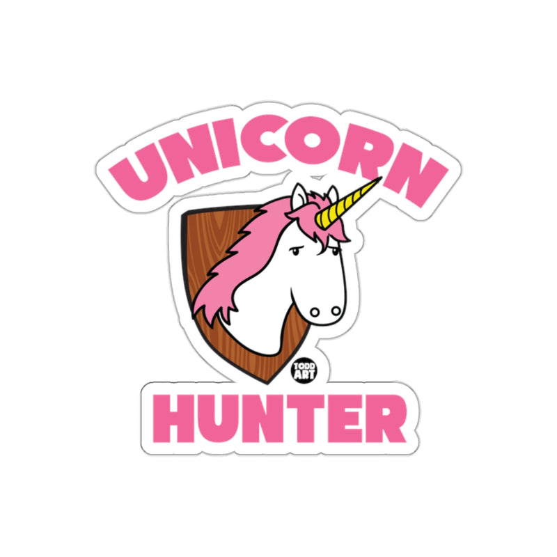 Load image into Gallery viewer, Unicorn Hunter Graphic Sticker for Fun Decor
