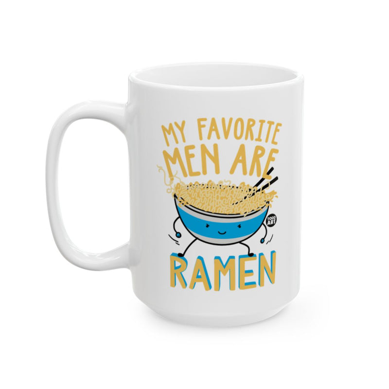Load image into Gallery viewer, My Favorite Men Are Ramen Mug Unique Gift
