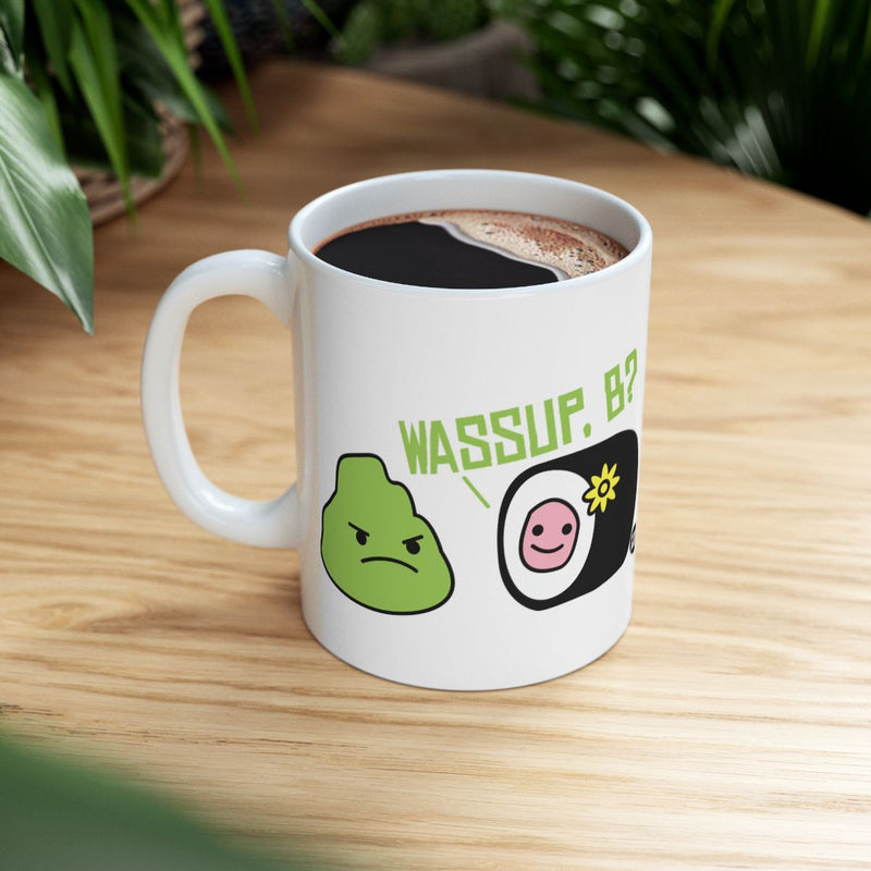 Load image into Gallery viewer, Fun Cartoon Faces with Text Design Coffee Mug
