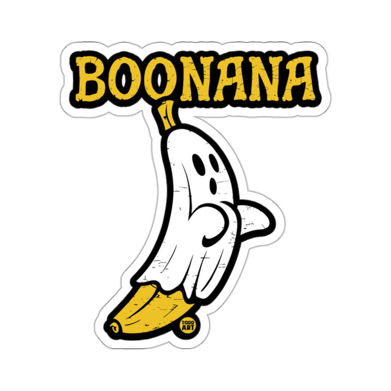 Load image into Gallery viewer, BOONANA Ghost Banana Funny Halloween Cartoon Design 
