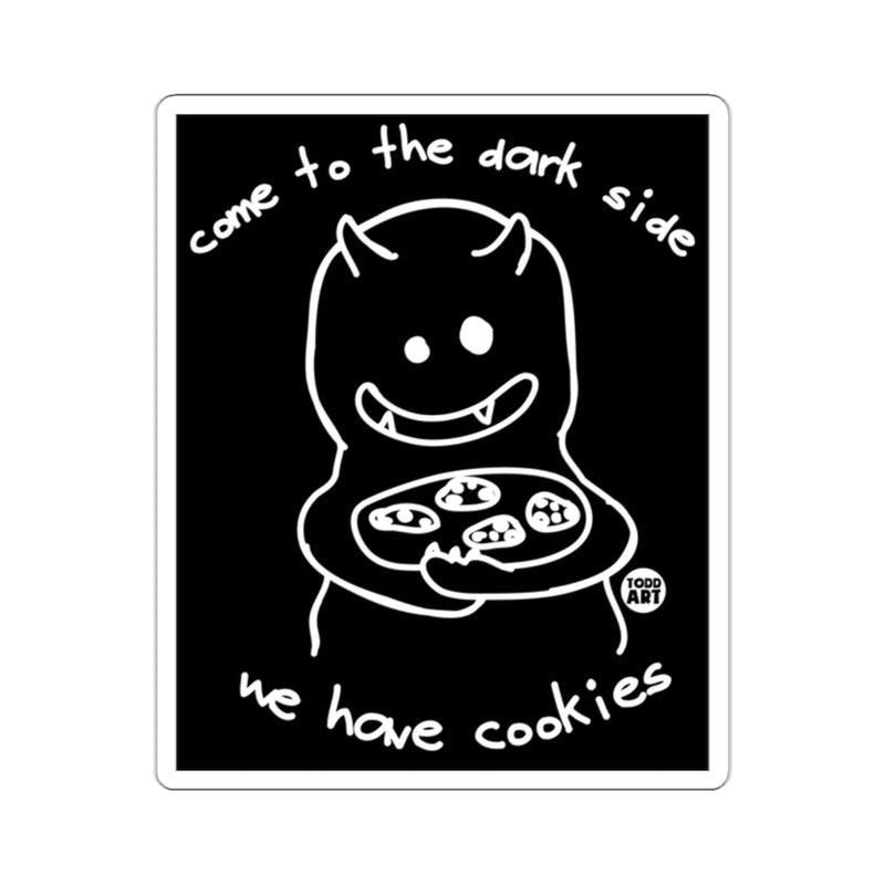Load image into Gallery viewer, Come to the Dark Side We Have Cookies sticker
