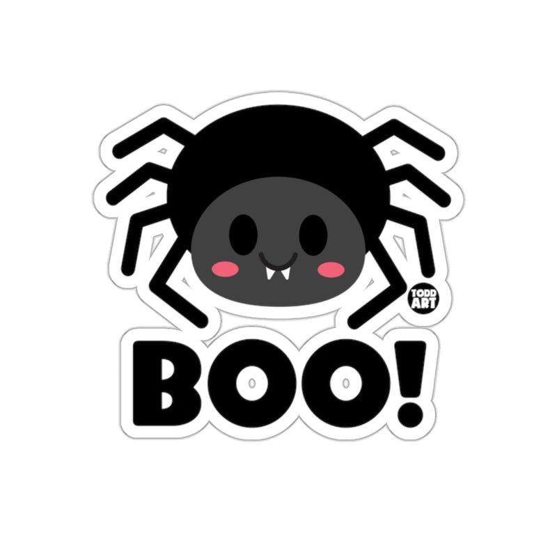 Load image into Gallery viewer, Cute Spider Boo Halloween Sticker for Festive Fun Decor
