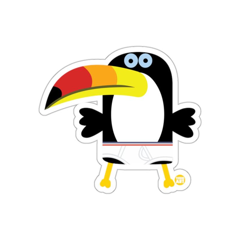 Load image into Gallery viewer, Colorful Toucan with Large Beak Cute Bird Sticker
