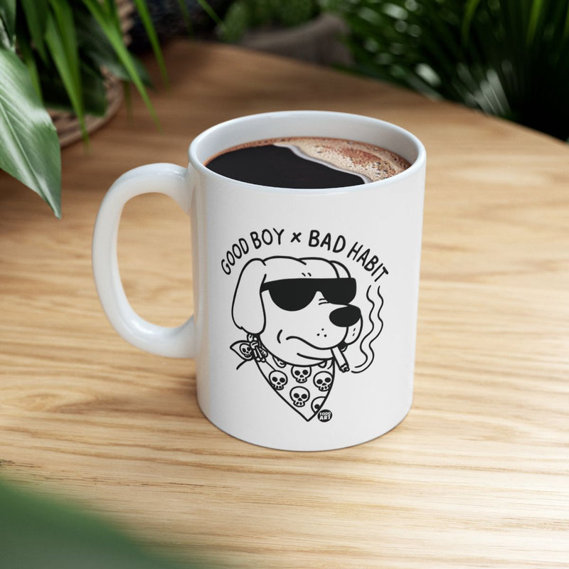 Load image into Gallery viewer, Cool Dog with Sunglasses Coffee Mug

