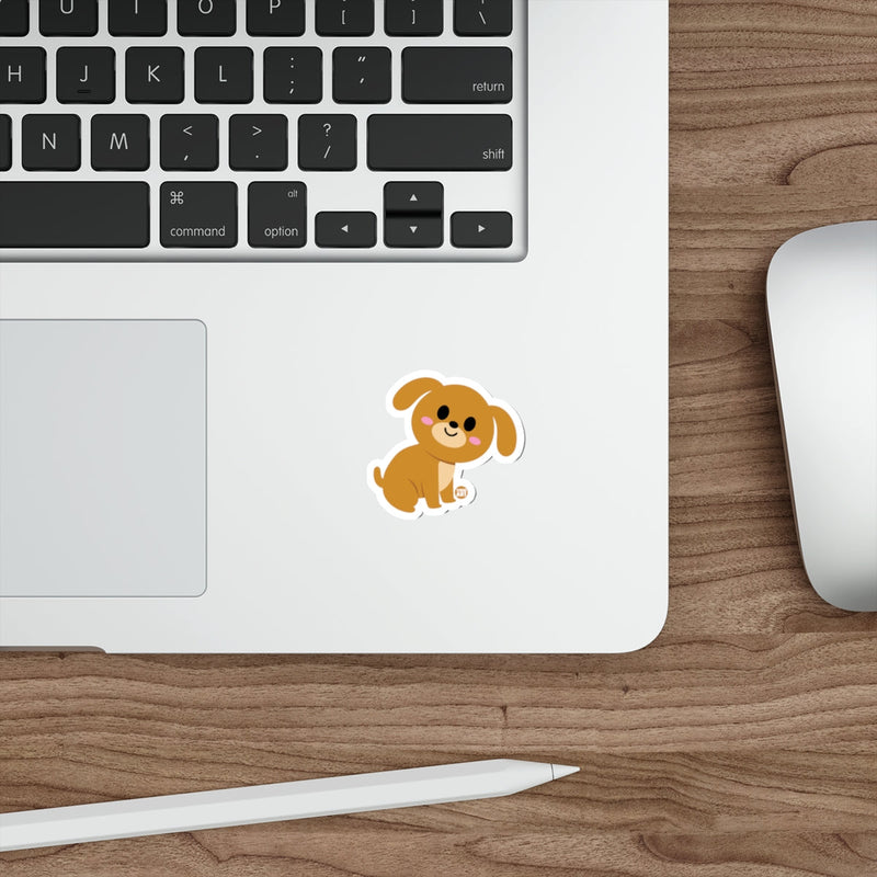 Load image into Gallery viewer, Cute Cartoon Puppy Sticker for Laptops and Notebooks
