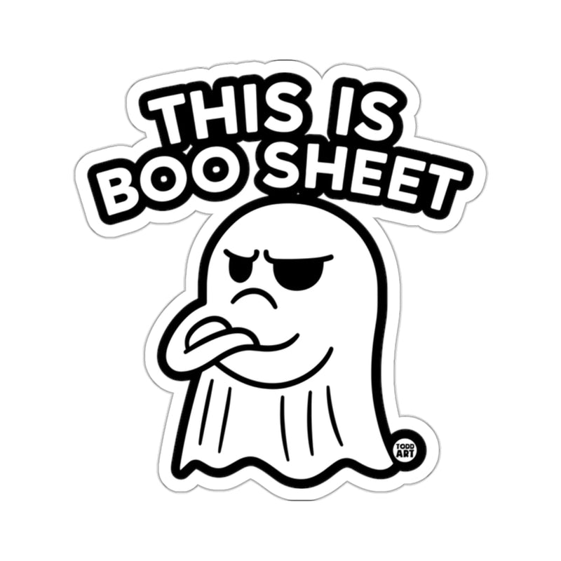 Load image into Gallery viewer, This Is Boo Sheet Ghost Sticker Fun Design 
