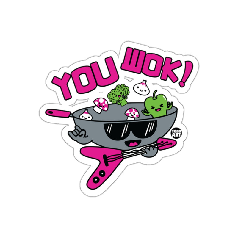 Load image into Gallery viewer, YOU SHOK! Funny Rock and Roll Sticker
