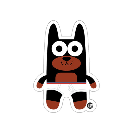 Cute Character with Big Eyes Sticker Art Product