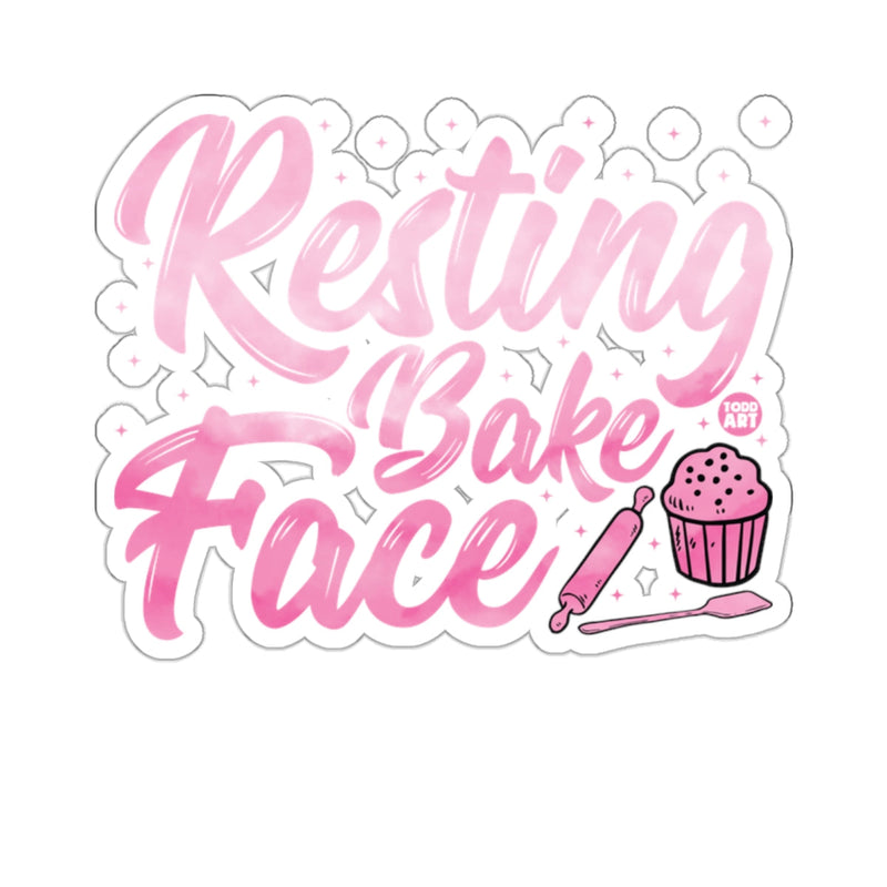 Load image into Gallery viewer, Resting Bake Face Pink Baking Cupcake Rolling Pin 
