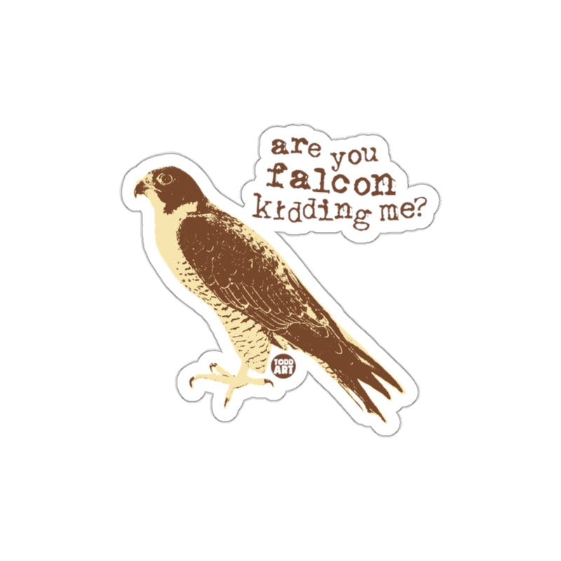 Load image into Gallery viewer, Are You Falcon Kidding Me Sticker Funny Design
