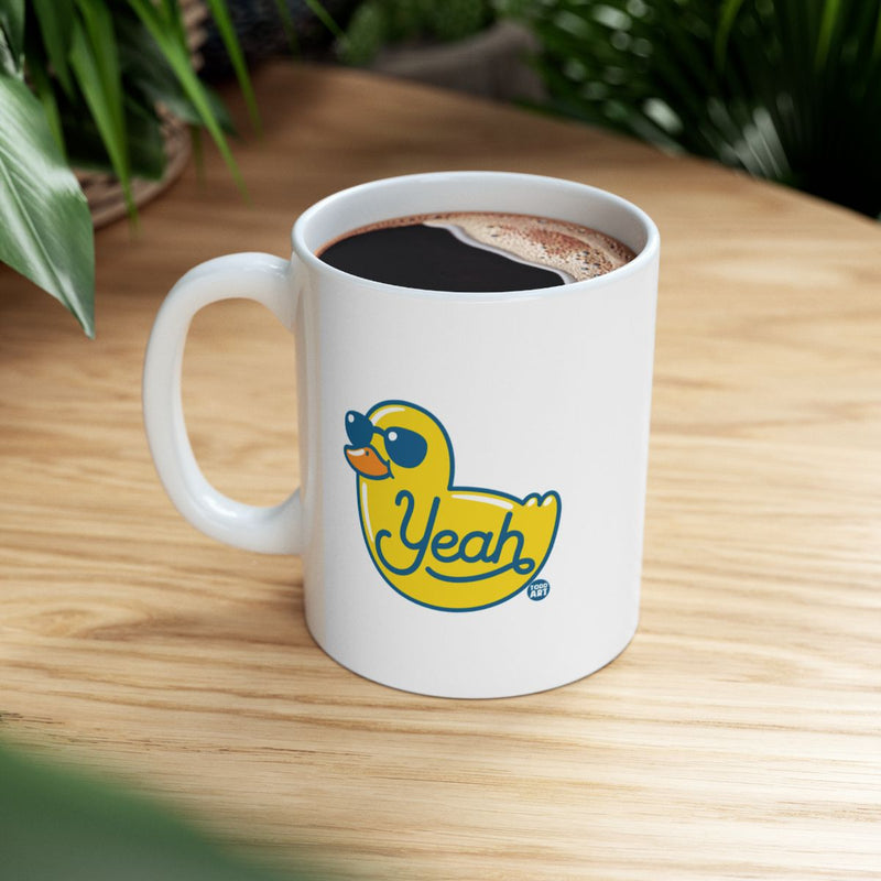Load image into Gallery viewer, Cute Yellow Duck Yeah Printed Coffee Mug
