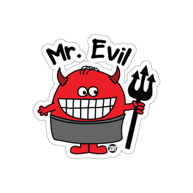 Load image into Gallery viewer, Mr. Evil Character Design Fun Sticker Product
