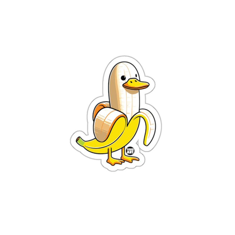 Load image into Gallery viewer, Funny Duck Banana Hybrid Cartoon Sticker Product
