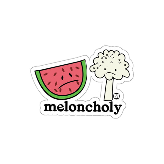 Meloncholy Cute Watermelon and Mushroom Sticker