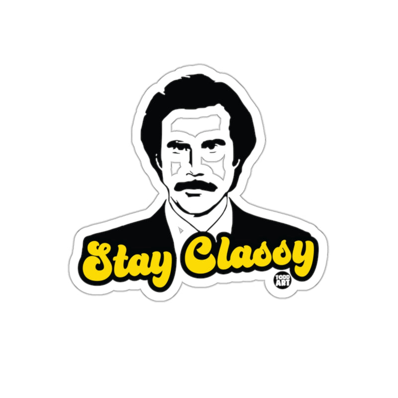 Load image into Gallery viewer, Stay Classy Todd Art Illustration Stylish Design sticker
