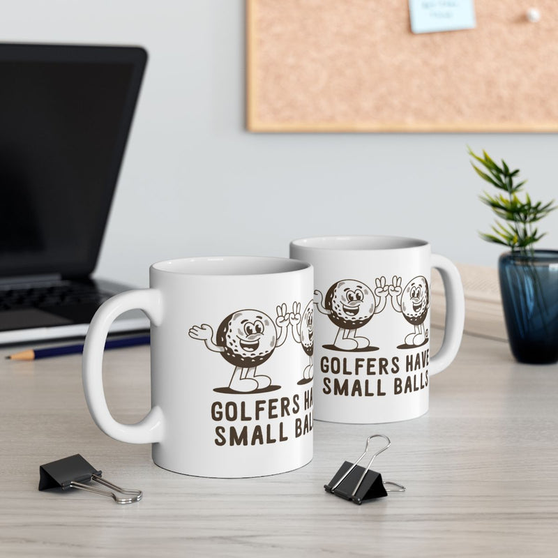 Load image into Gallery viewer, Golfers Have Small Balls Funny Coffee Mug Product
