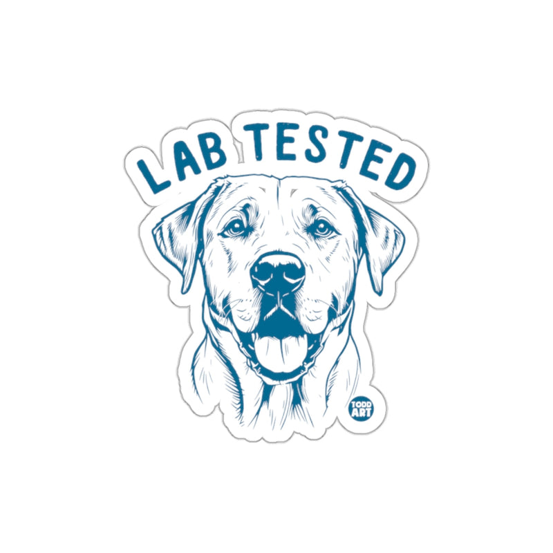 Load image into Gallery viewer, Lab Tested Labrador Retriever Sticker for Dog Lovers
