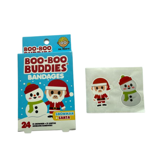 Boo-Boo Buddies Snowman and Santa Bandages